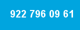 922 796 09 61